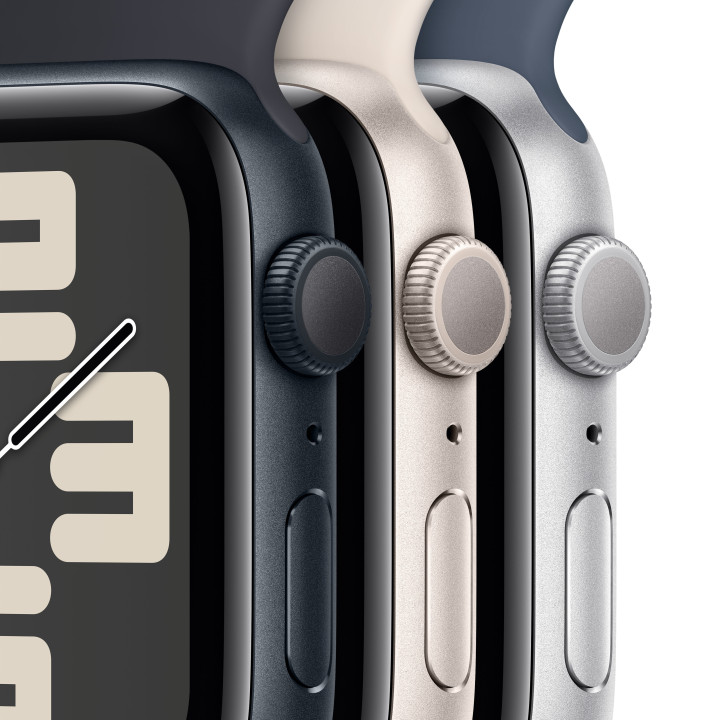 Apple Watch SE OLED 40 mm Digital 324 x 394 pixels Ecrã táctil Bege Wi-Fi GPS