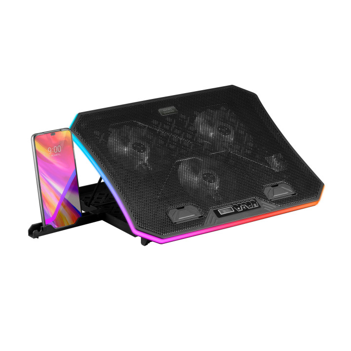 Mars Gaming MNBC6 Suporte para Computadores Portáteis Suporte para computador portátil Preto 48,3 cm (19")