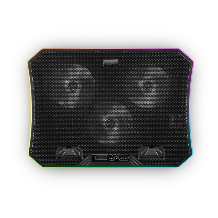 Mars Gaming MNBC6 Suporte para Computadores Portáteis Suporte para computador portátil Preto 48,3 cm (19")