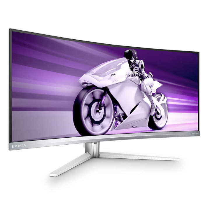 Philips 34M2C8600 00 monitor de ecrã 86,4 cm (34") 3440 x 1440 pixels Wide Quad HD OLED Branco