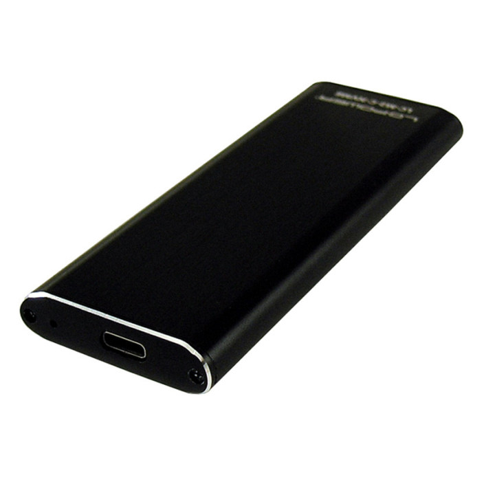 LC-Power LC-M2-C-NVME Caixa para Discos Rígidos Compartimento SSD Preto M.2