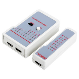 LogiLink WZ0017 testador de cabo de rede Roxo, Branco