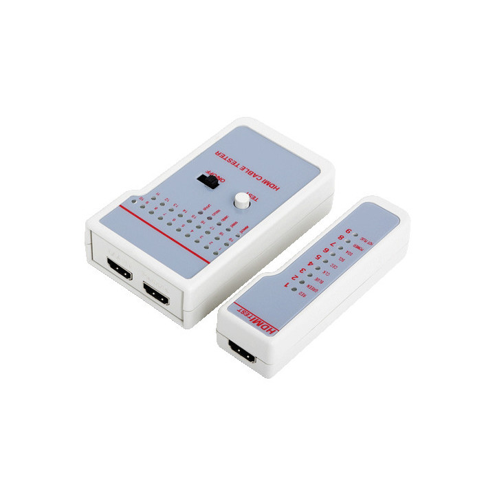 LogiLink WZ0017 testador de cabo de rede Roxo, Branco