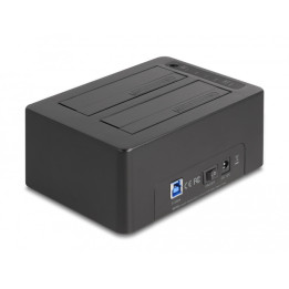 DeLOCK 64183 Docking Station para Discos Rígidos USB 3.2 Gen 1 (3.1 Gen 1) Type-B Preto