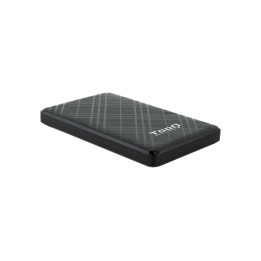 TooQ TQE-2500B Caixa para Discos Rígidos Compartimento HDD SSD Preto 2.5"