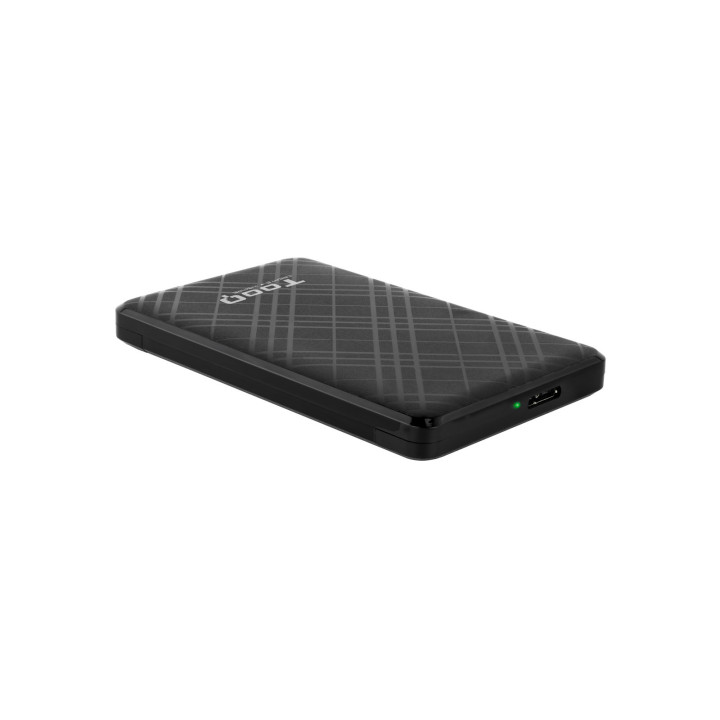 TooQ TQE-2500B Caixa para Discos Rígidos Compartimento HDD SSD Preto 2.5"