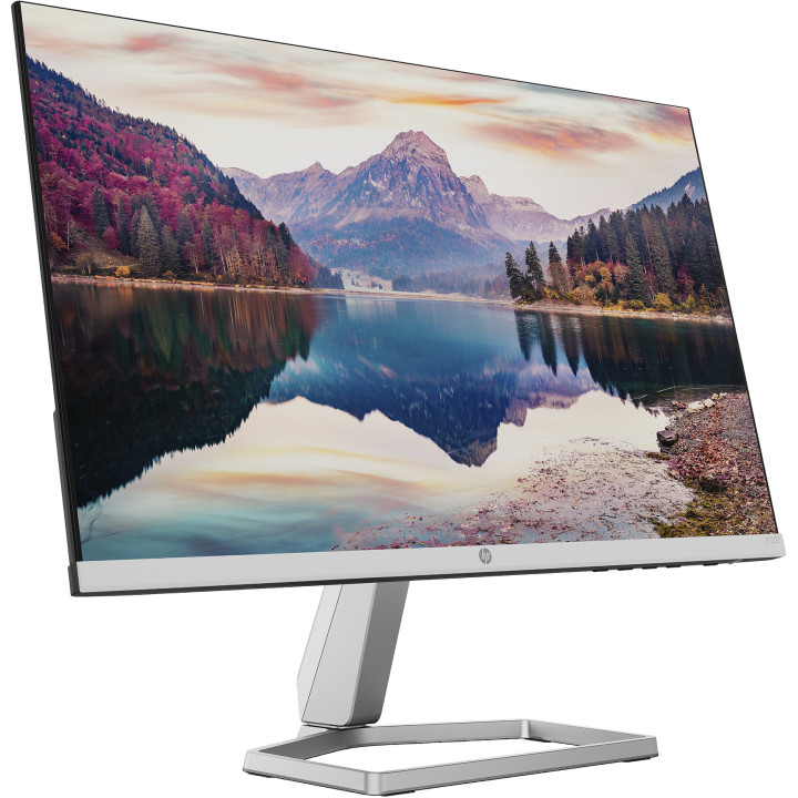 HP M22f monitor de ecrã 54,6 cm (21.5") 1920 x 1080 pixels Full HD LCD Preto, Prateado