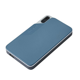 Disco Externo SSD Intenso TX100 250GB USB-C Azul, Cinzento