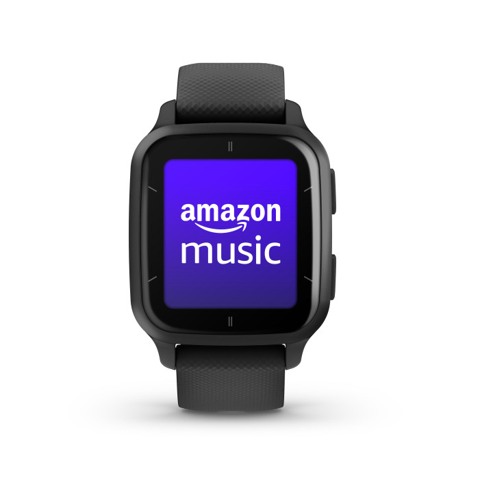 Garmin Venu Sq 2 Music 3,56 cm (1.4") AMOLED 40 mm Digital Ecrã táctil Preto GPS