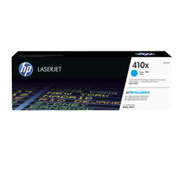 HP Toner LaserJet original 410X ciano de elevado rendimento