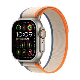 Apple Watch Ultra 2 OLED 49 mm Digital 410 x 502 pixels Ecrã táctil 4G Titânio GPS