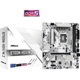 Motherboard ASRock B760M-HDV/M.2 D5