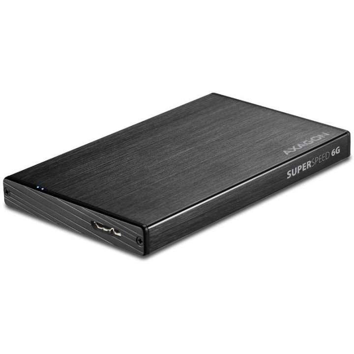 Caixa Externa AXAGON EE25-XA6 para SSD/HDD 2.5" USB3.0, SATA 6G, Aluminio
