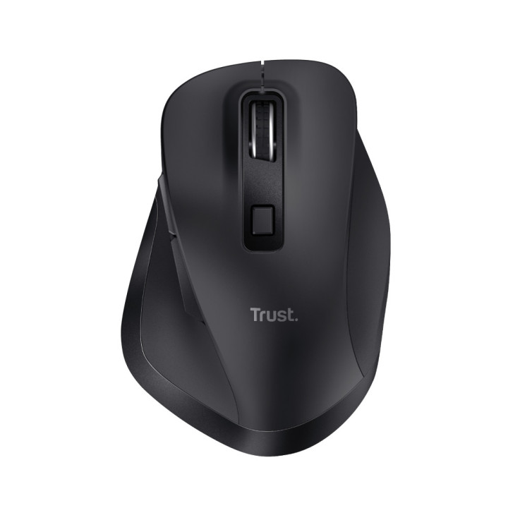 Trust Fyda rato Mão direita RF Wireless + USB Type-A Ótico 2400 DPI