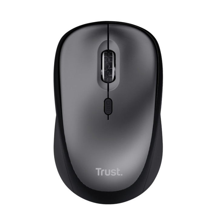 Trust Yvi+ rato Mão direita RF Wireless Ótico 1600 DPI