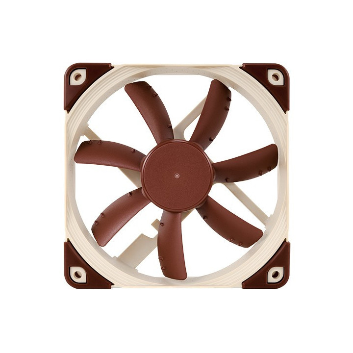 Noctua NF-S12A FLX Caixa de computador Ventoinha 12 cm Bege, Castanho