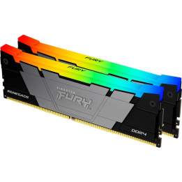 Memória Kingston Technology FURY Renegade RGB 64GB (2x32GB) DDR4 3200MHz
