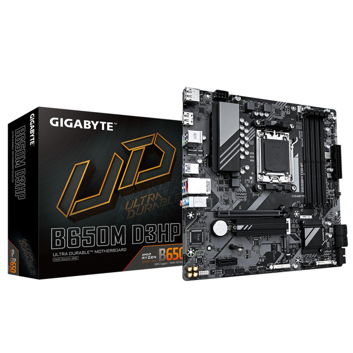 Gigabyte B650M D3HP (rev. 1.0) AMD B650 Ranhura AM5 micro ATX