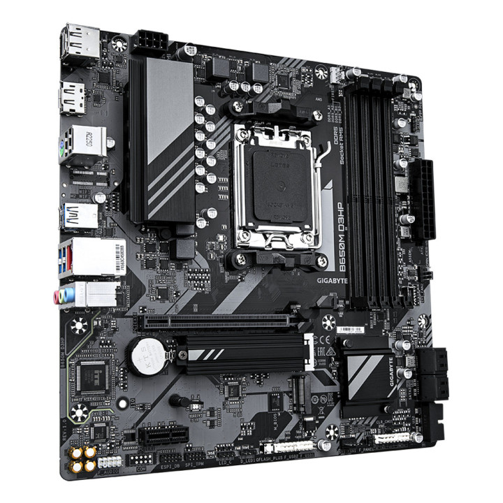 Gigabyte B650M D3HP (rev. 1.0) AMD B650 Ranhura AM5 micro ATX