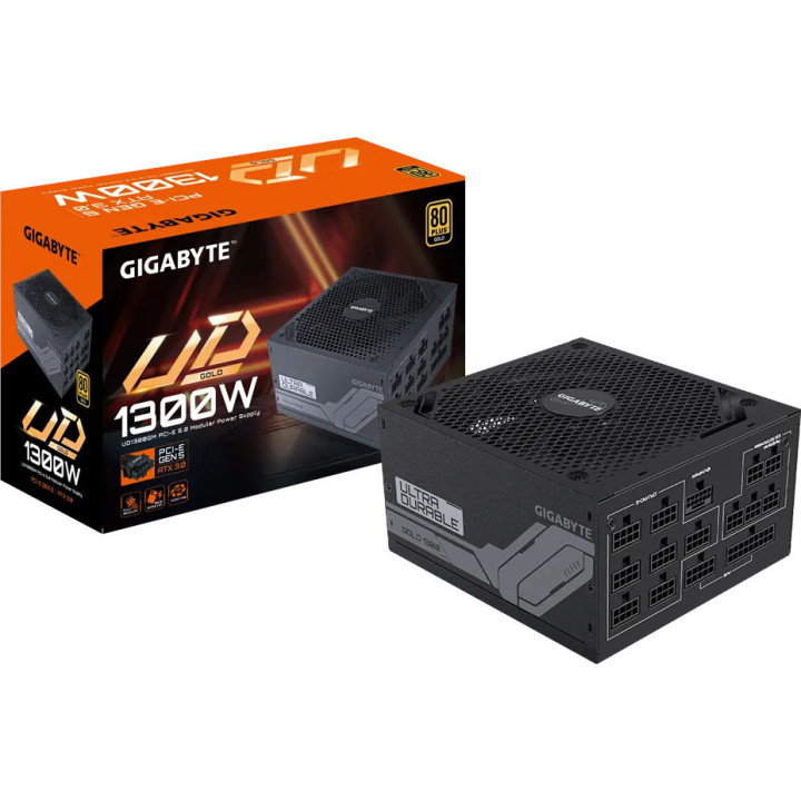 Fonte Modular Gigabyte UD1300GM PG5 1300W ATX Preta