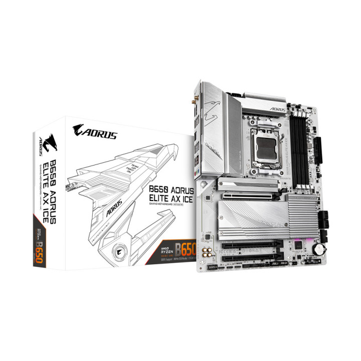 AORUS B650 ELITE AX ICE motherboard AMD B650 Ranhura AM5 ATX