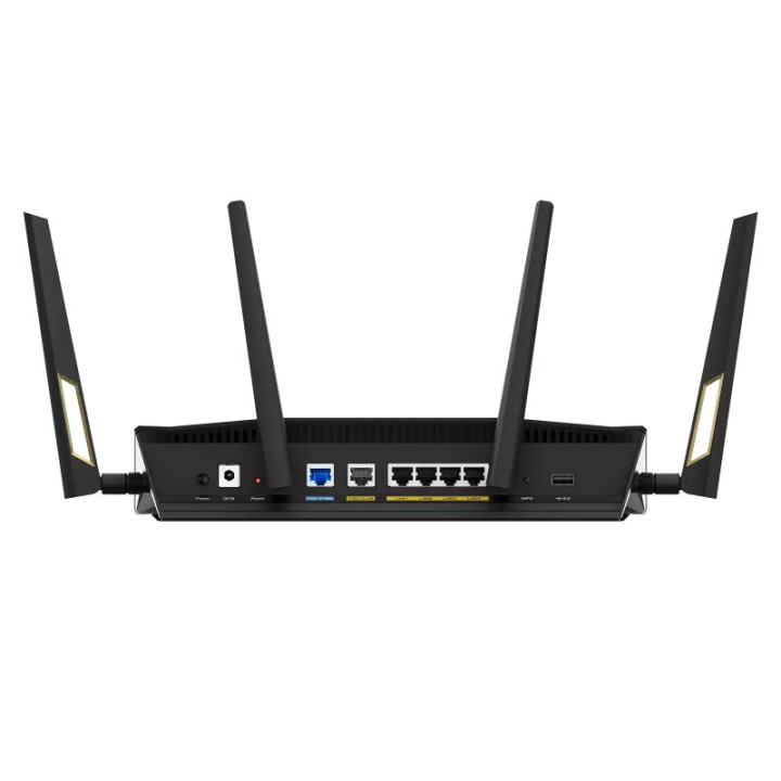 ASUS RT-AX88U Pro router sem fios Gigabit Ethernet Dual-band (2,4 GHz   5 GHz) Preto