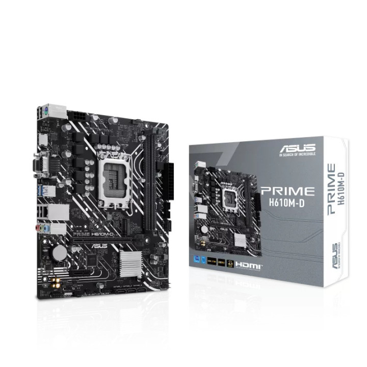 Motherboard ASUS PRIME H610M-D Intel H610 LGA 1700 micro ATX