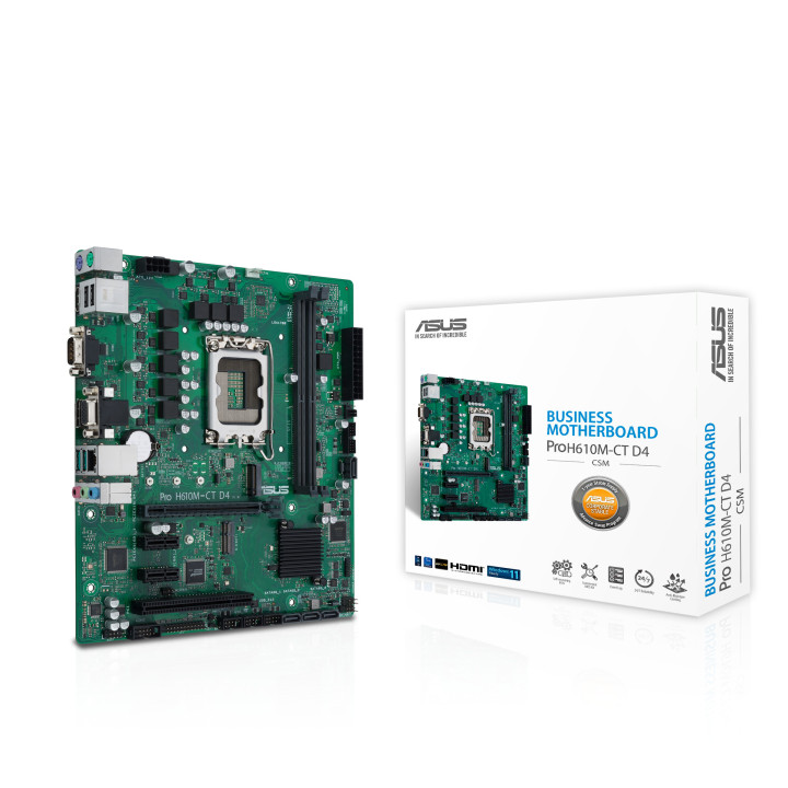 Motherboard ASUS PRO H610M-C D4-CSM Intel H610 LGA 1700 micro ATX