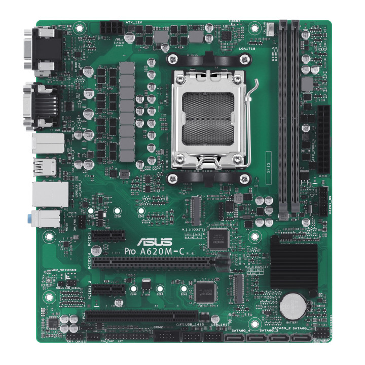 ASUS PRO A620M-C-CSM AMD A620 Ranhura AM5 micro ATX