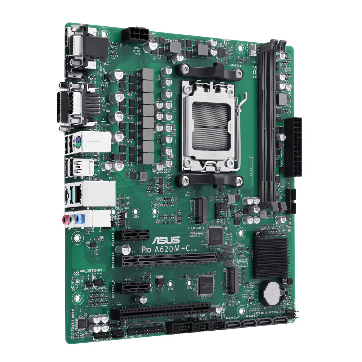 ASUS PRO A620M-C-CSM AMD A620 Ranhura AM5 micro ATX