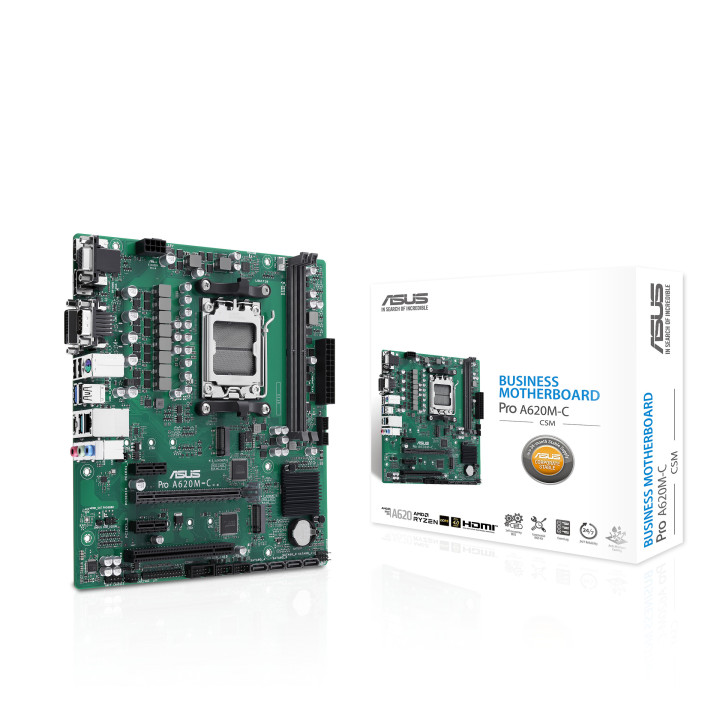 Motherboard ASUS PRO A620M-C-CSM AMD A620 AM5 micro ATX