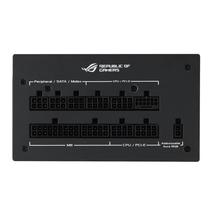 ASUS ROG STRIX 1200W Gold Aura Edition fonte de alimentação 20+4 pin ATX Preto