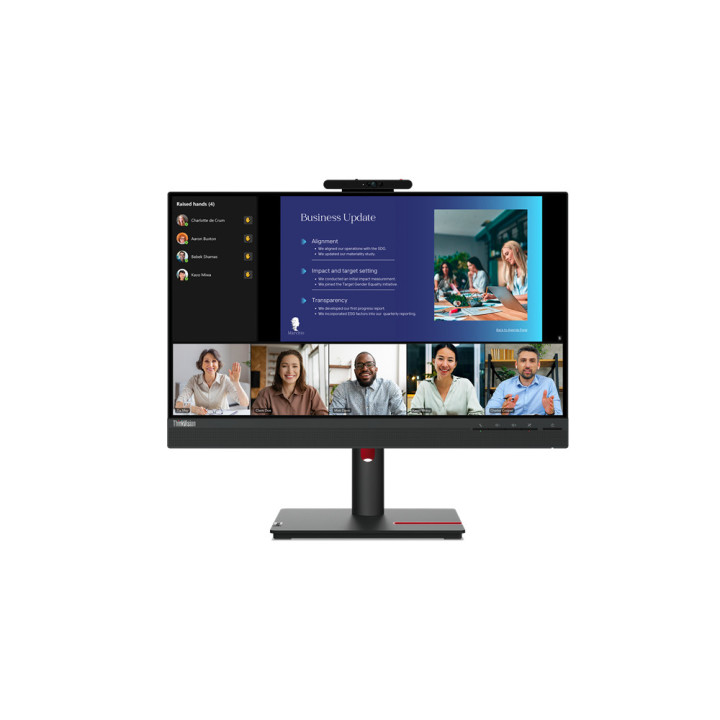 Lenovo ThinkVision T24v-30 LED display 60,5 cm (23.8") 1920 x 1080 pixels Full HD Preto