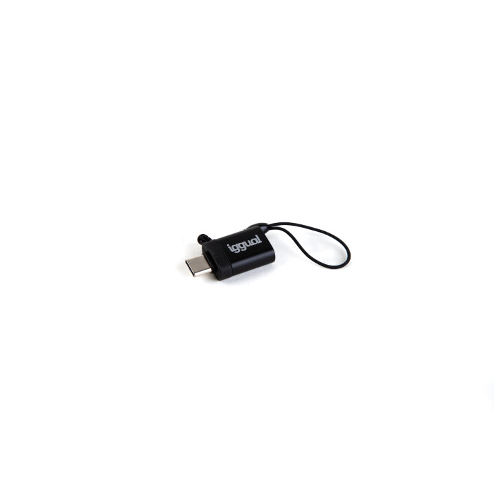 iggual IGG318409 adaptador para cabos USB C USB-A 3.1 Preto