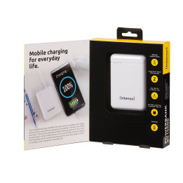 Intenso XS10000 Polímero de lítio (LiPo) 10000 mAh Branco