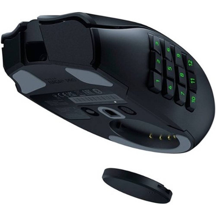 Rato Razer Naga V2 Pro Mão direita RF Wireless + Bluetooth + USB