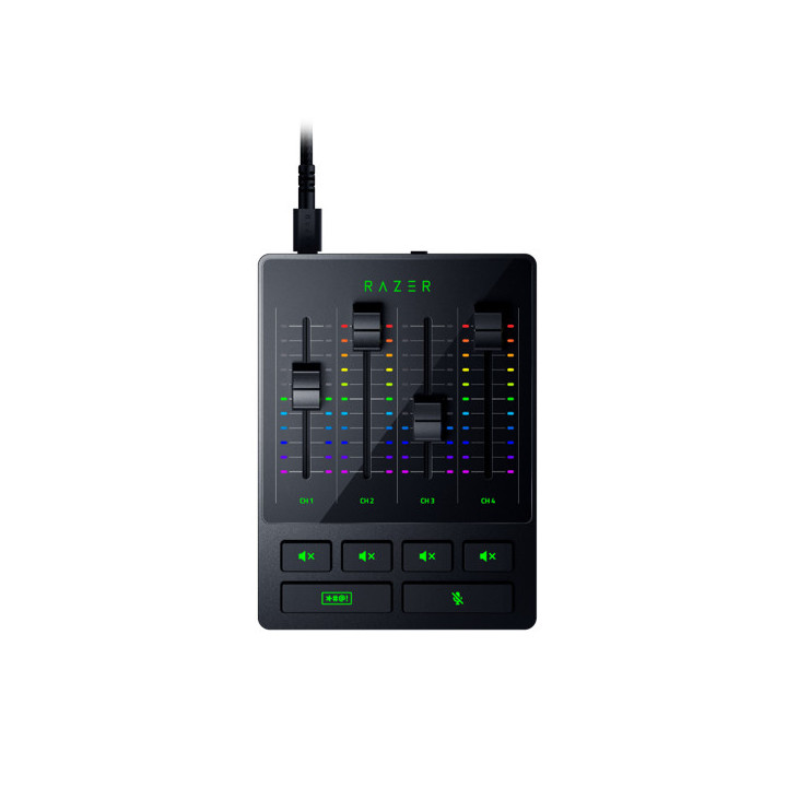 Razer RZ19-03860100-R3M1 misturador de áudio 4 canais 10 - 20000 Hz Preto