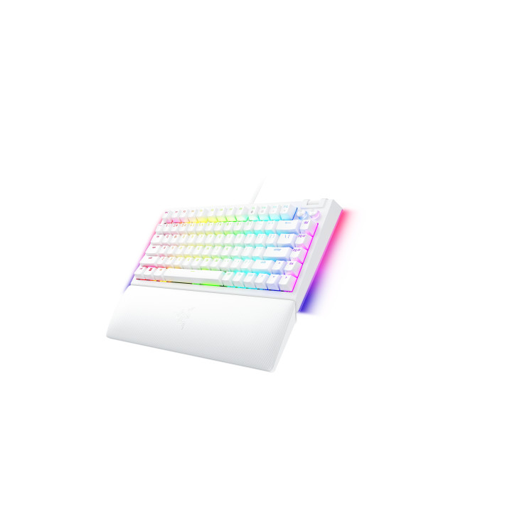Razer BlackWidow V4 75% teclado USB QWERTY Inglês (Estados Unidos) Branco