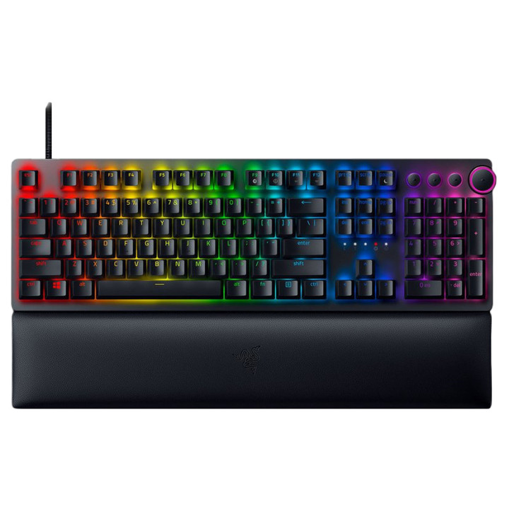 Razer Huntsman V2 teclado USB QZERTY Inglês (Estados Unidos) Preto
