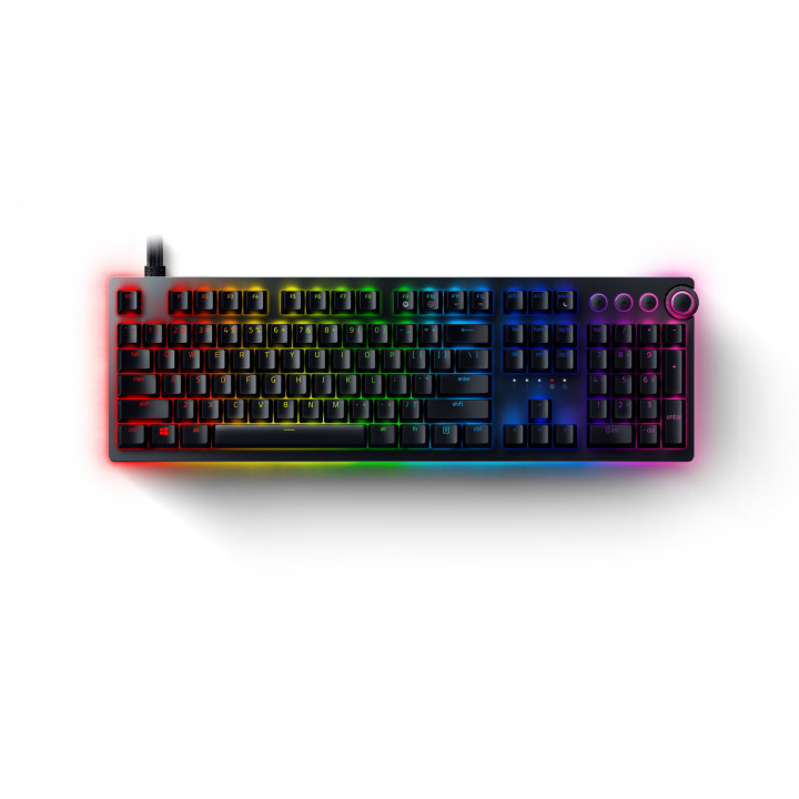 Razer Huntsman V2 Analog teclado USB QWERTY Inglês (Estados Unidos) Preto