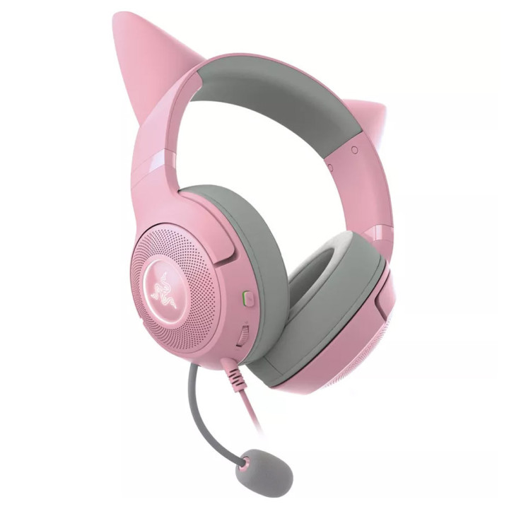 Headset Razer Kraken Kitty V2 Edition Quartz