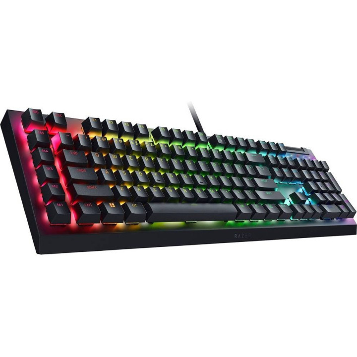Teclado Gaming Razer BlackWidow V4 X (Yellow Switch)  USB QWERTY