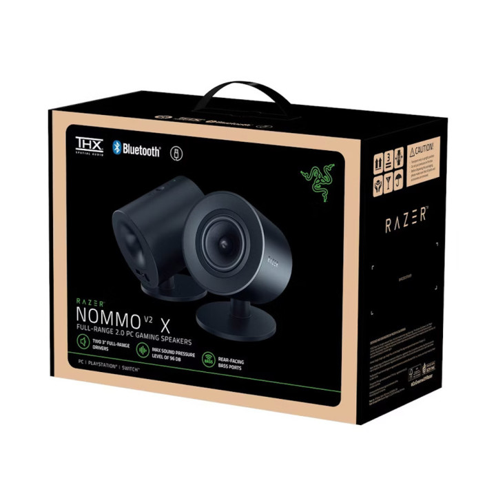 Colunas Razer Nommo V2 X Gaming