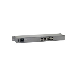 LevelOne FEP-1601 switch de rede Fast Ethernet (10 100) Power over Ethernet (PoE) Cinzento, Metálico