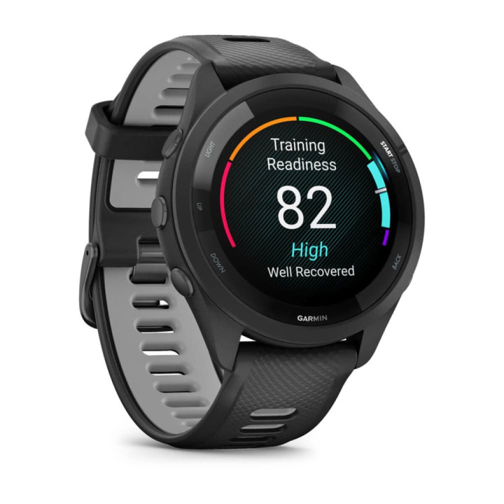 Garmin Forerunner 265 3,3 cm (1.3") AMOLED 46 mm Digital 416 x 416 pixels Ecrã táctil Preto Wi-Fi GPS