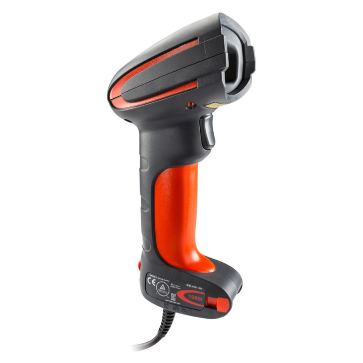 Honeywell Granit 1980i Leitor de código de barras portátil 1D 2D Preto, Vermelho