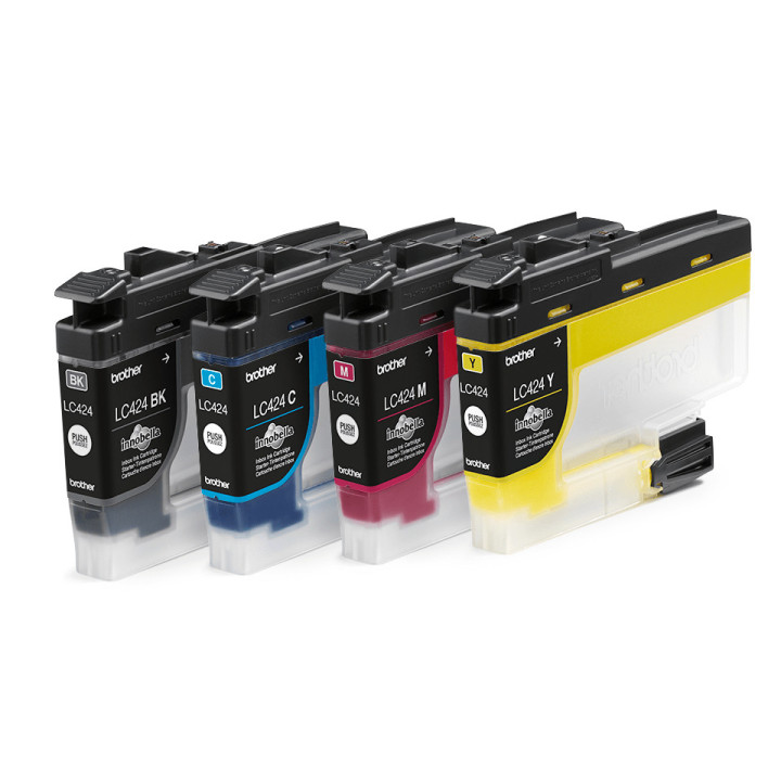 Brother LC-424VAL tinteiro 4 unidade(s) Original Preto, Ciano, Magenta, Amarelo