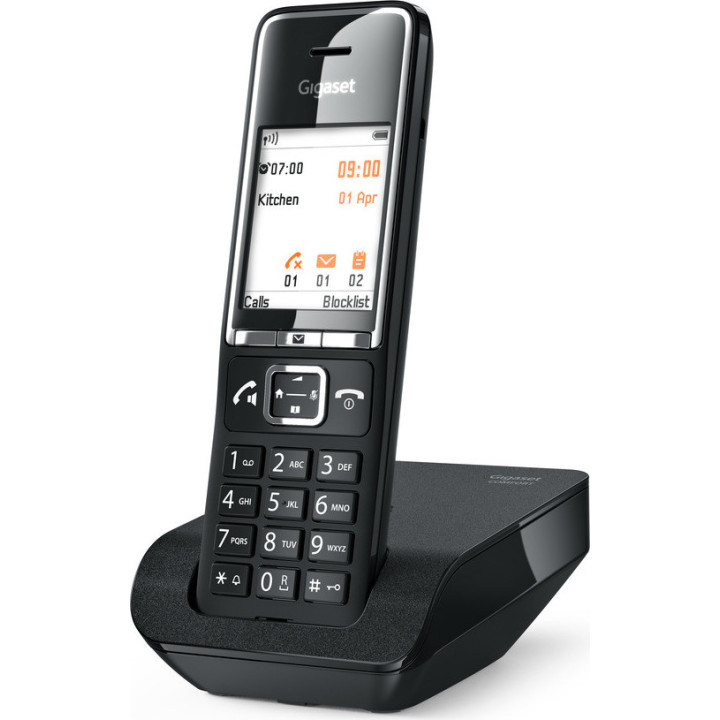 Telefone DECT Gigaset COMFORT 550 Preto