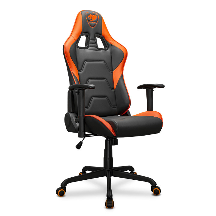 Cadeira Gaming Cougar Armor Elite Preto Laranja