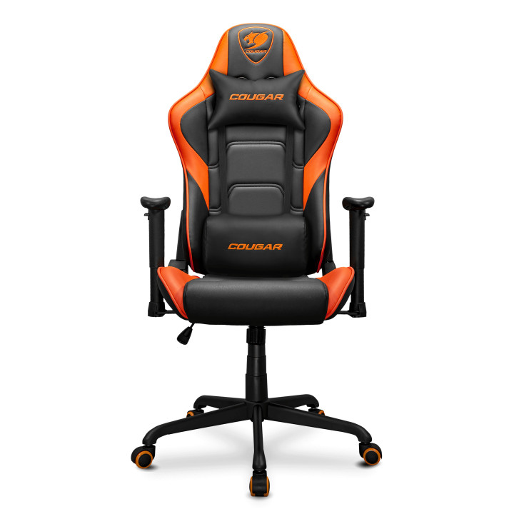 Cadeira Gaming Cougar Armor Elite Preto Laranja